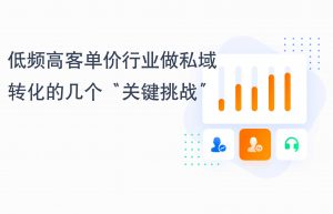 「低频高客单价」行业做私域转化的几个“关键挑战”