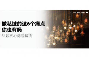 做私域的这6个痛点你也有吗？